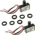 JAMHER 2 Pack 105V-130V AC Photocell Light Sensor Light Control Sensor Button Switch