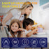 5V 320LED/m Dimmable (3000K, 6.56FT) COB LED Strip Light USB Tape LED Strip Light USB TV Backlight Flexible Under
