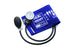 ADC 760RB Prosphyg Model 760 Pocket Aneroid Sphygmomanometer with Adcuff Nylon Blood Pressure Cuff, Royal Blue