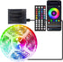 Baeyateda Battery Operated LED Strip Lights 26ft RGB Color Changing, Music Sync, Remote