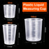 50 Pcs Plastic Measuring Cups, Resin Mixing Cups, Epoxy Mixing Cups, 30ml 50ml 100ml