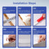 16.4ft Countertop (30mm, U-Shape Edge Banding, TPE Self Adhesive Veneer Edging Trim Flexible Corner Edge Protector