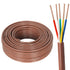 Thermostat Wire - 18/5 25FT Solid Copper 18 Gauge 5 Conductor Power