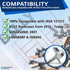4pcs 131372 ReplacementScrews Billy Bookshelf Pins / Pegs Compatible with IKEA Part - Zinc Alloy Die-Cast Shelf