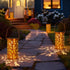 1 Pack DIBIEECN Mothers Day Gifts for Mom, Birthday Gifts Grandma Ladies Solar Lanterns Outdoor Hanging Hollowed-Out