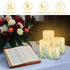 Set 4, Flameless Candles Battery Powered LED Candles with Remote Timer Color Changing Control for Indoor Outdoor Home