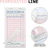 6 Pack 300 XKDOUS Pink Server Books, Server Note Pads, Guest Check Books for Servers, Waitress Notepads