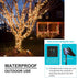 2 Pack 200 80ft Solhice Solar String Lights for Outside, LED Total Solar Powered String Lighting Outdoor Waterproof