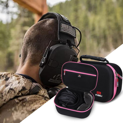 Walker s Razor Slim Electronic Shooting Muffs - Hard Case for Enhanced Ear Protection