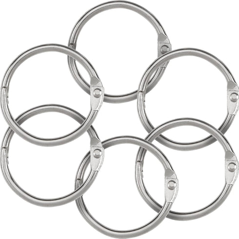 Edupress 1-1/2 inch Binder Rings (EP63925), Silver