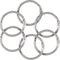 Edupress 1-1/2 inch Binder Rings (EP63925), Silver