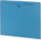 Blue Summit Supplies 100 Blue File Jackets, Reinforced Straight Cut Tab, Letter Size, Designed for Standard Hanging