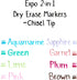 EXPO 1944656 2-in-1 Dry Erase Markers