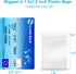 1.5''x 1.5'', (Pack of 200) 2 mil Thick Clear Plastic Reclosable Zip Poly Bags with Resealable Lock Seal Zipper for Photo, Jewelry, Bakery, Treats, Travel, Storage, Packaging & Shipping