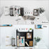 PAG Desktop Shelf Freestanding Wood Small Bookshelf Desk Supplies Organizers and Accessories Storage Display Rack