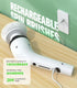 9 Heads,1.5H Electric Spin Scrubber for Cleaning,Cordless Waterproof Bathroom Shower Brushes with Power Dual Speed