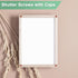M METERXITY 200-Pack 6mm M3 M4 M5 Plastic Hinged Screw Cover Caps, Shutter Screws with Caps, Fold Snap Washer Covers