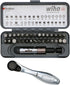 74984 32 Set Wiha Piece GoBox Standard Bit with Mini Ratchet