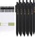 Mr. Pen Retractable Gel Pens, 10 Pack, Black Ink, Fine Point 0.5mm, Fast Dry, Cute Aesthetic Pens for Journaling