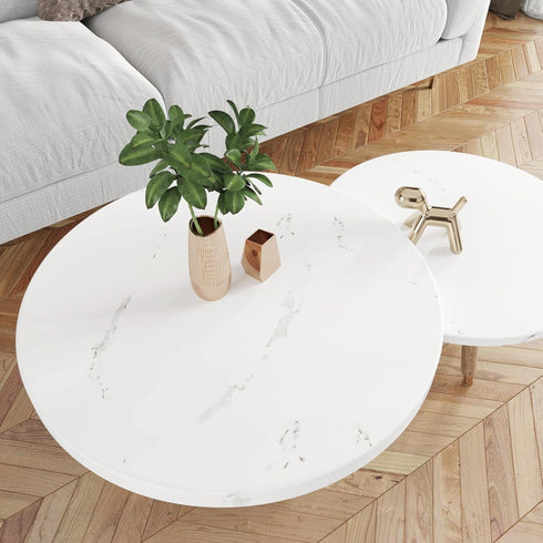 Matte Marble Contact Paper for Countertop Peel and Stick 15.8''x78.7'' Waterproof White for Cabinets, Backsplash