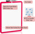 Mr. Pen Dry Erase Board, 14” x 11” Small White Board with Black Marker and Red Frame for Kids and Students