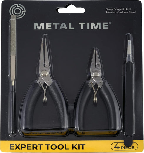 Metal DIY Model Bending Tool Set, 4 Piece Tool Kit, 3D Metal Puzzle Assembly Tools, Great Assistant