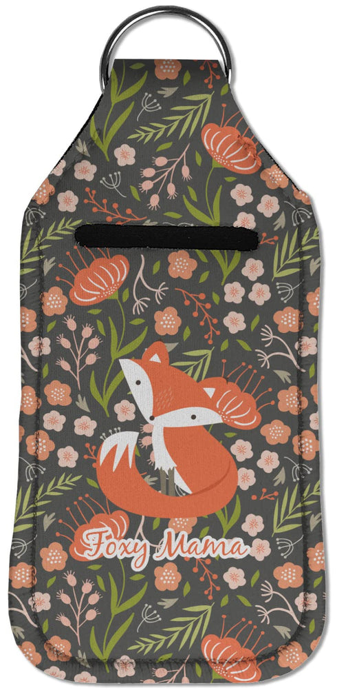 Custom Large Foxy Mama Hand Sanitizer & Keychain Holder