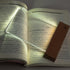Dimmable 3 AVEKI Book Light, LED Reading Light Color Flat Book Lamp for Reading, Rechargeable Page Light with Wooden