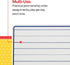 School Smart Lined Dry Erase Boards, 9 x 12 Inches, Pack of 10