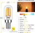 Dimmable Salt Lamp Bulbs E12 LED Night Light Bulbs 40 Watt Equivalent 4W, 2200K Warm White, 350LM, 2 Pack