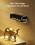 5500mAh 3CCT Dimmable, Spotlights Indoor with Daily Auto Timer, Rechargeable Plant Lights, Wireless Uplighting