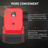 Multi-Functional USB Charger Adapter & Power Wheels Battery Adapter for Milwaukee 18V Battery with 2 USB Ports
