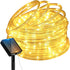 btfarm Solar Rope Lights, 120LED 46FT Solar String Lights Outdoor Waterproof, 8