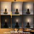 B11/C35 E12 Dimmable Bulb, 4W/40W 2700K 6-Pack LED Filament Candle Equivalent Warm White Clear Glass, Ideal