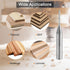 1/16" 2 (1/4" 1/2" 2" 30 HRC49-51) HARFINGTON Spiral Router Bit Cut Dia Flutes Up Cut End Mill Bits Milling Cutter