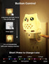 3D 8-Color 3000K, 3 L LOHAS LED Owl Night Light for Kids, Owl Night Light Plug in Wall, Dusk to Dawn Sensor