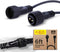Brightech Ambience Pro Waterproof Extension Cable for Solar Outdoor String Lights, 6 Ft