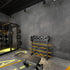 16" 118" Dark Grey Black Concrete Wallpaper, Peel and Stick 3D Matte Textured Contact Paper for DIY Wall Sticker