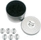 Butler in the Home 100 Count Black Paper Clips for A-Z Alphabet Letters or 0-9 Numbers, Gift Box Included