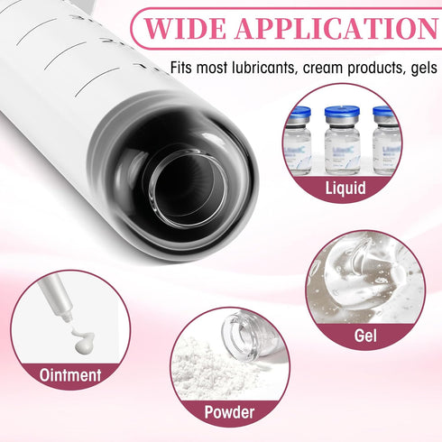 5ml 60 Pack Disposable Vaginal Applicator Injector Vaginal Cream Applicators with Dosage Measurements, Fit Most