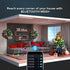 WS2812B 32.8FT 100pixel IP65 DC5V BTF-LIGHTING RGB IC USB Twinkle Smart Fairy Light String Transparent Wire Music