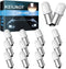 Keiurot GE44 47 Bulb BA9S DC AC 6.3V 6V Pinball Machine Light Bulb Warm White Nonpolarity Pack of 15
