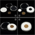 Ettonsun 30 Pieces 45mm Coin Capsules, Coin Holders for Collectors, Plastic Storage Container for Coin Collection