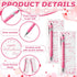 wearage 24 Set Valentine's Day Appreciation Pen Gifts Bulk with Thank You Cards Team Gift Ballpoint Pen for Valentines