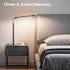 16" 15W, 1200LM, Dimmable Brown LED Desk Lamp - Foldable Metal Desk Light with Base, Color Changing Table Lamp