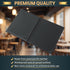 6 Pack 4 8.5" 11" View Menu Holder Menu Covers x | Restaurant Menu Covers Diploma Cover Black Leather Menu Sleeves Book