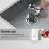 Tub Drain Remover Wrench, Heavy Duty Aluminum Alloy for Installing and Removing Bath and Shower Drains