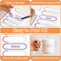Jactales Washable,136 Waterproof Name Labels for Kids Child - Self-Laminating,Dishwasher Safe Name Stickers