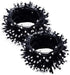 FULLBELL 2 Pack Gothic Decor Black String Lights 33ft 100 LED Memory