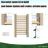Explranltec 11 (48'') Deck Sunblind System Brackets, Louver Hardware System for Blinds and shutters, Heavy-Duty Steel